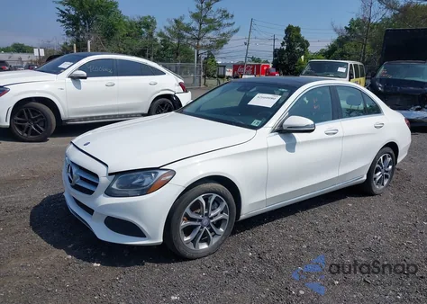 2017 Mercedes-Benz C 300 4Matic/Luxury 4Matic/Sport 4Matic from USA, damaged, VIN 55SWF4KB2HU204504